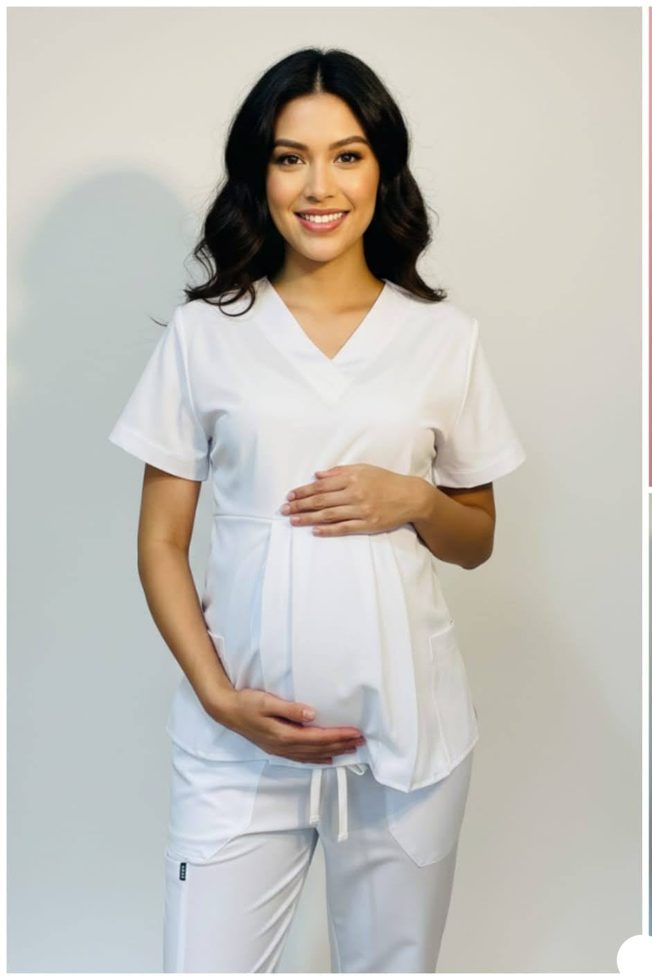 Scrub Quirúrgico de Maternidad  Modelo Dulce espera